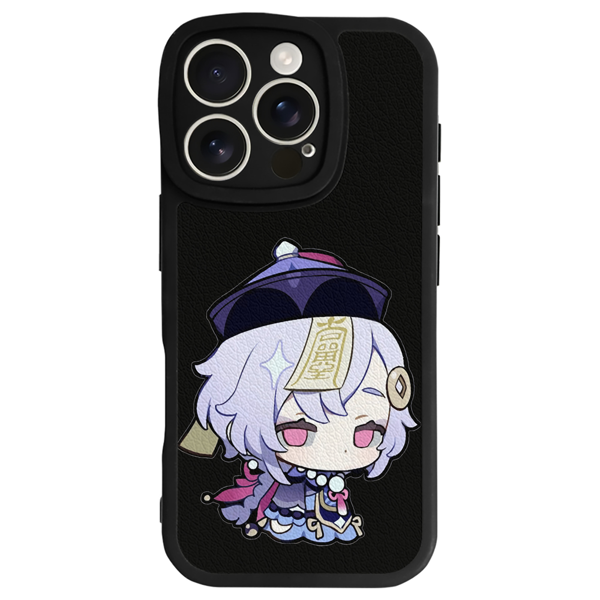 げんし神 七七 なな  genshin Nana 【iPhone 16シリーズ対応】シリコンスマホケース（レザー調） 材質：シリコン